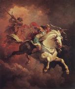 Philippe Jacques Vision of the White Horse Germany oil painting reproduction